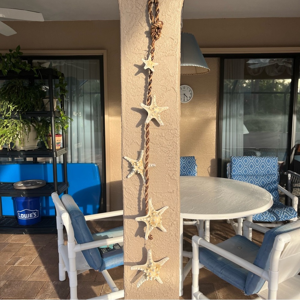 Starfish rope decor